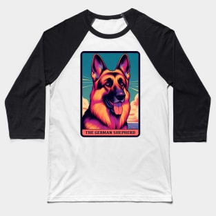 The German Shepherd Baseball T-Shirt